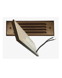 Dauer Islander 9" Integrated LED Step Light Louvered Flat-Panel 12 Volt 3.5 Watt 2700K/3000K