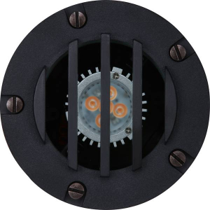 Sollos IGG049-CB In Ground LED MR16 Composite Black Rock Guard Well Light 996200